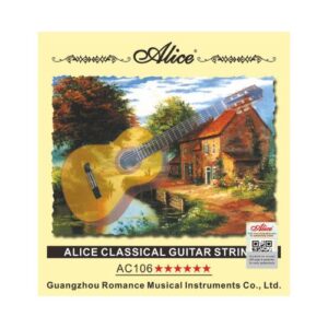 CUERDAS PARA GUITARRA MARCA ALICE DE NYLON