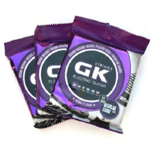 CUERDAS PARA GUITARRA ELECTRICA MARCA GK DE METAL .010