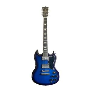 GUITARRA ELECTRICA HENDRIK AZUL AHUMADO