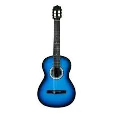 GUITARRA CLASICA AZUL AHUMADO
